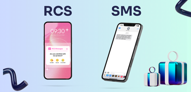 skillnaden mellan rcs och sms